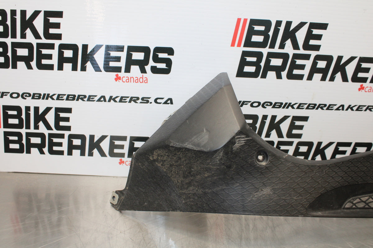 10-11 BMW S1000RR LEFT GAS TANK FUEL CELL PANEL COVER TRIM COWL  BB168
