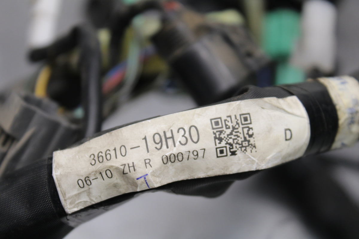 07-08 SUZUKI BURGMAN 650 MAIN ENGINE WIRING HARNESS MOTOR WIRE LOOM BB123