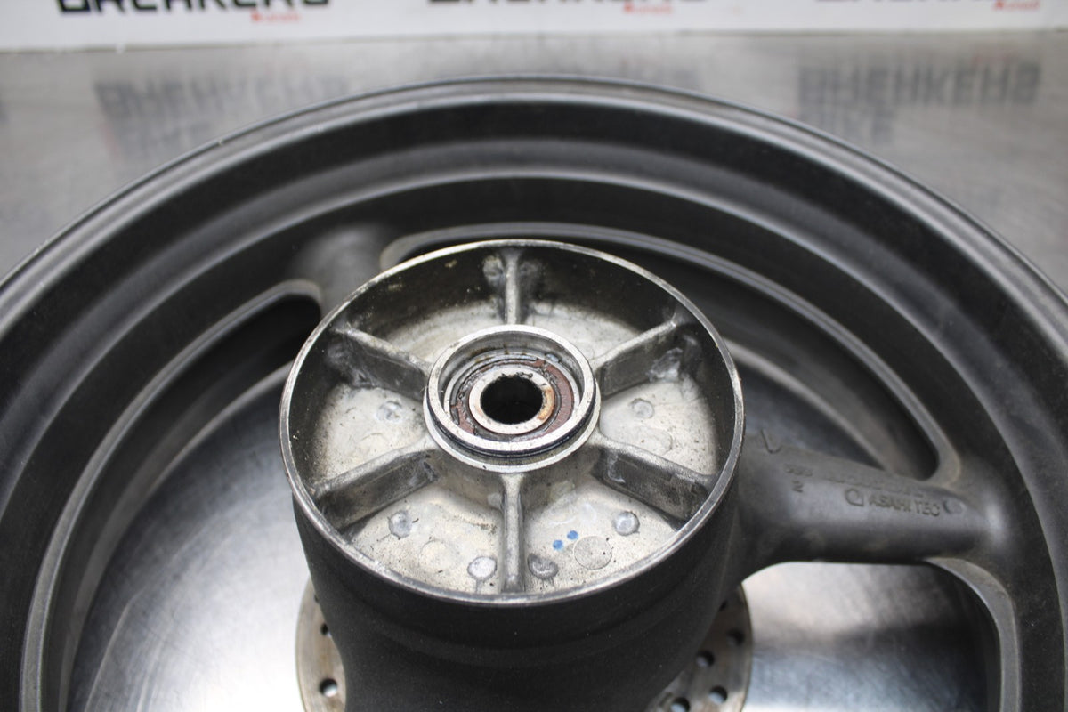 01-06 HONDA CBR600F4I REAR WHEEL BACK RIM & ROTOR BB778