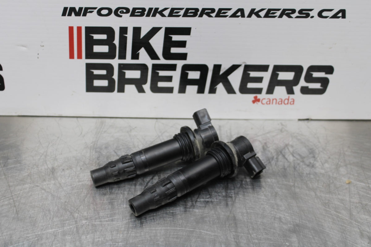22-25 YAMAHA YZF R7 IGNITION COILS COIL SPARK PLUG CAPS BB182