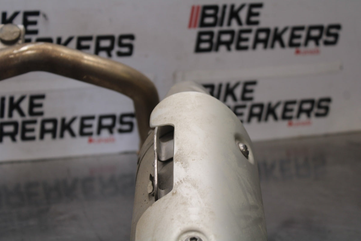 05-08 TRIUMPH SPEED TRIPLE 1050 EXHAUST PIPE MUFFLER SLIP ON SILENCER SET BB933