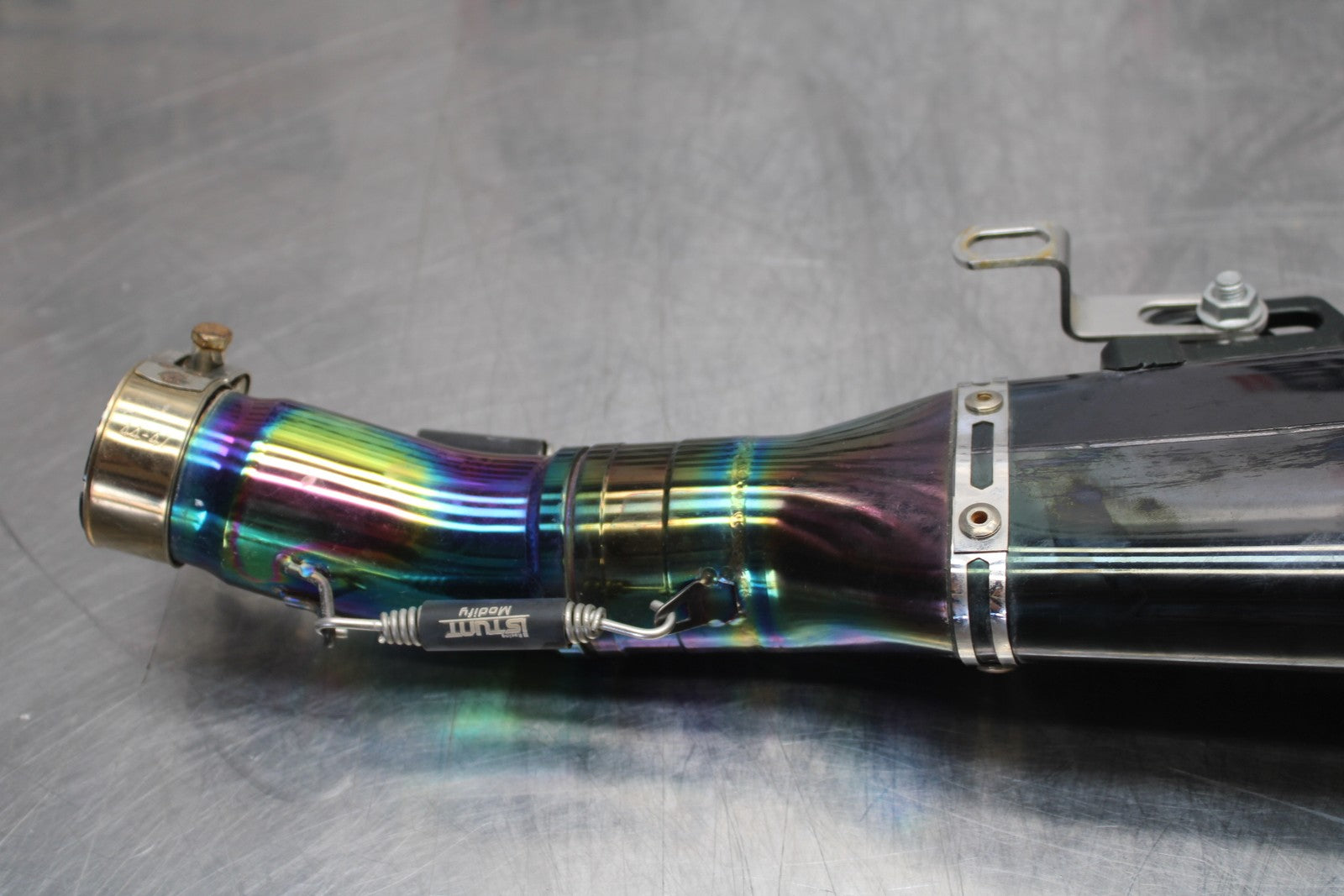 18-23 KAWASAKI NINJA 400 EX400 ABS AFTERMARKET EXHAUST PIPE MUFFLER SLIPON BB177