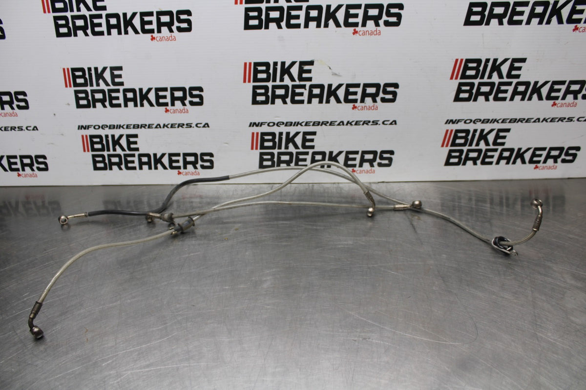 02 DUCATI MONSTER 620 FRONT BRAIDED HOSES LINES BB851