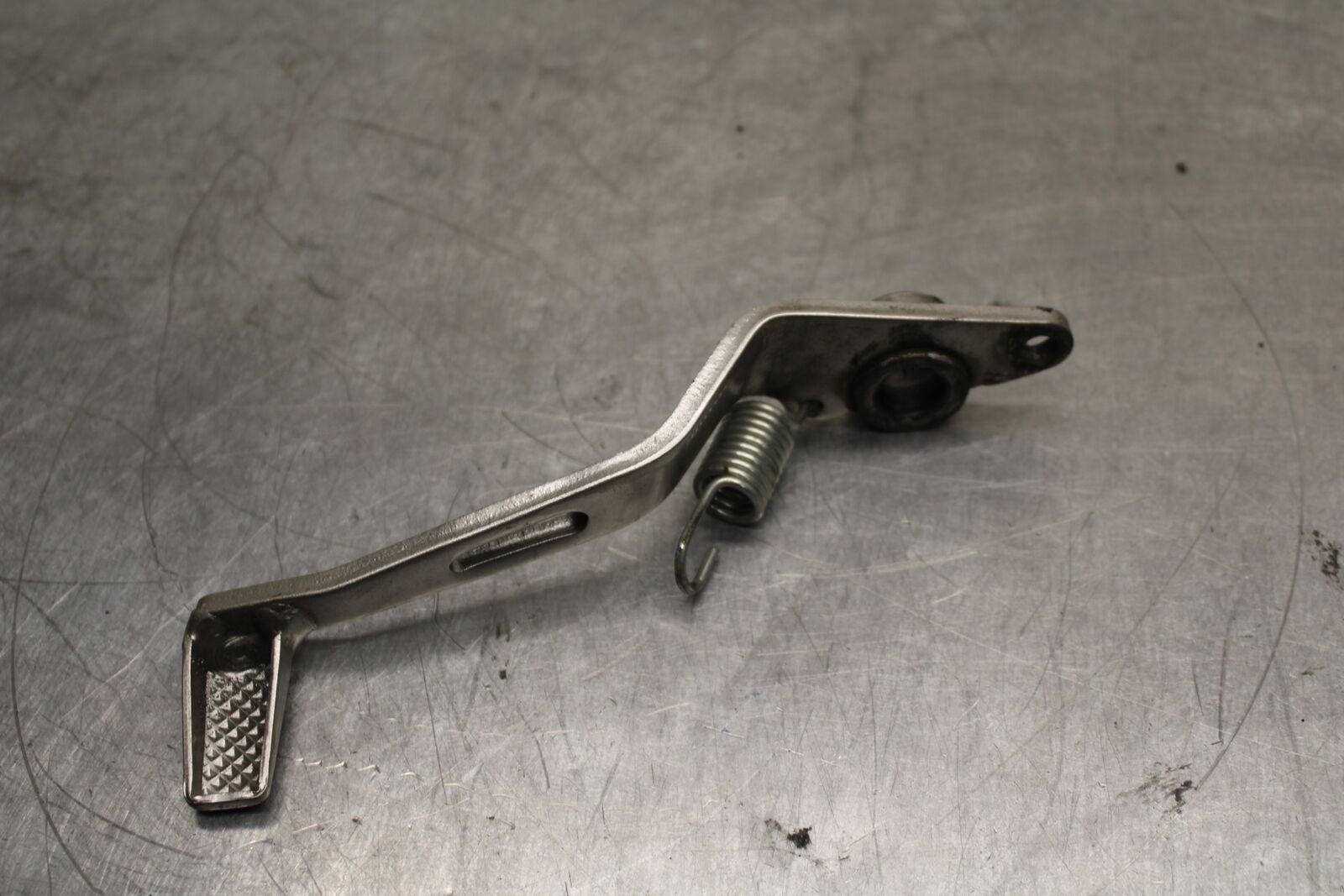 19-22 KAWASAKI Z400 RIGHT REARSET BRAKE FOOT PEDAL BB738