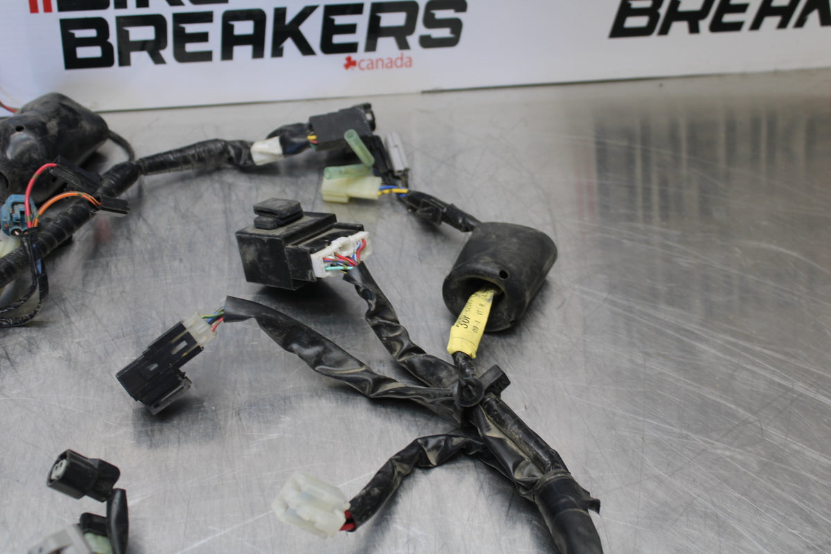 09-15 YAMAHA FZ6R MAIN ENGINE WIRING HARNESS MOTOR WIRE LOOM BB161