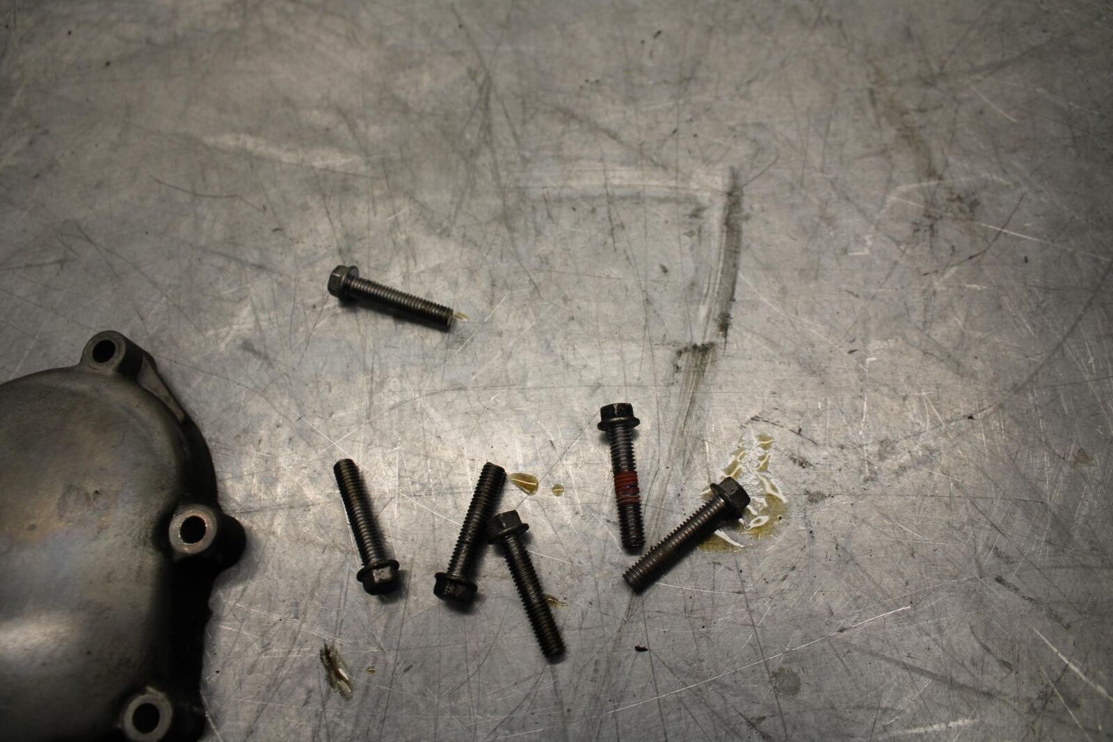 05-06 KAWASAKI NINJA ZX6R 636 ENGINE MOTOR TIMING CHAIN COVER BB505