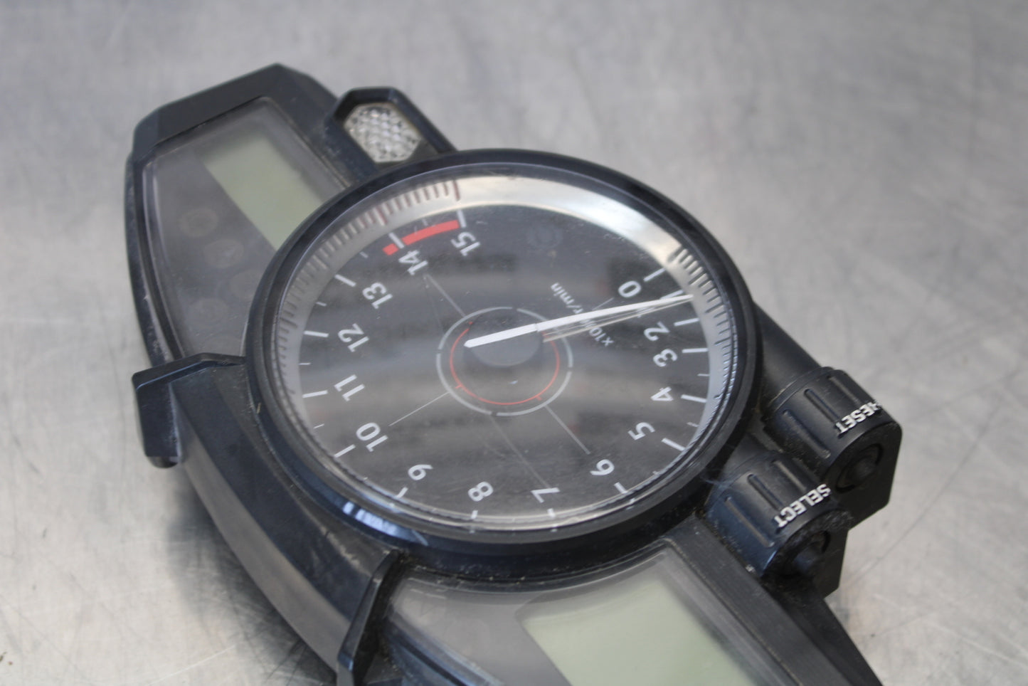 07-08 YAMAHA YZF R1 SPEEDO TACH GAUGES CLUSTER SPEEDOMETER TACHOMETER BB160