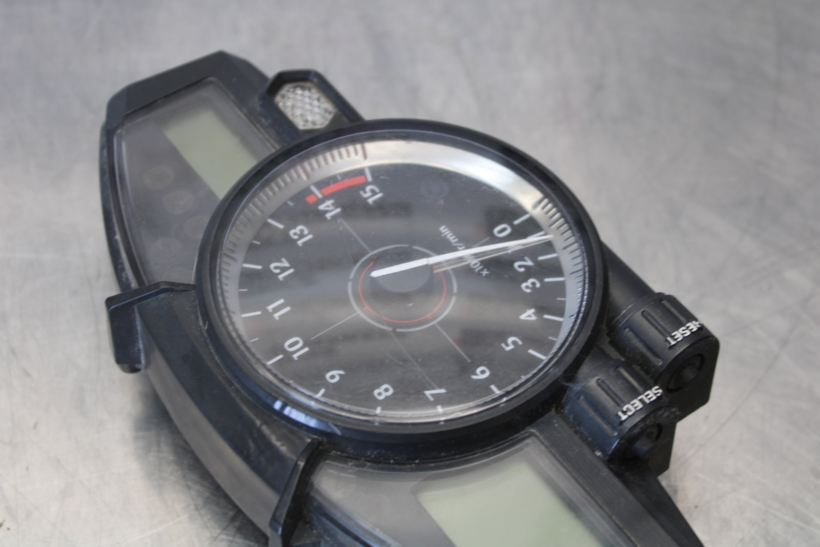 07-08 YAMAHA YZF R1 SPEEDO TACH GAUGES CLUSTER SPEEDOMETER TACHOMETER BB160