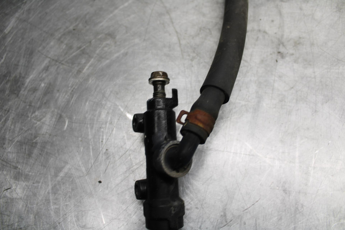 08-12 KAWASAKI NINJA 250R EX250J REAR  BRAKE MASTER CYLINDER W RESERVOIR BB496