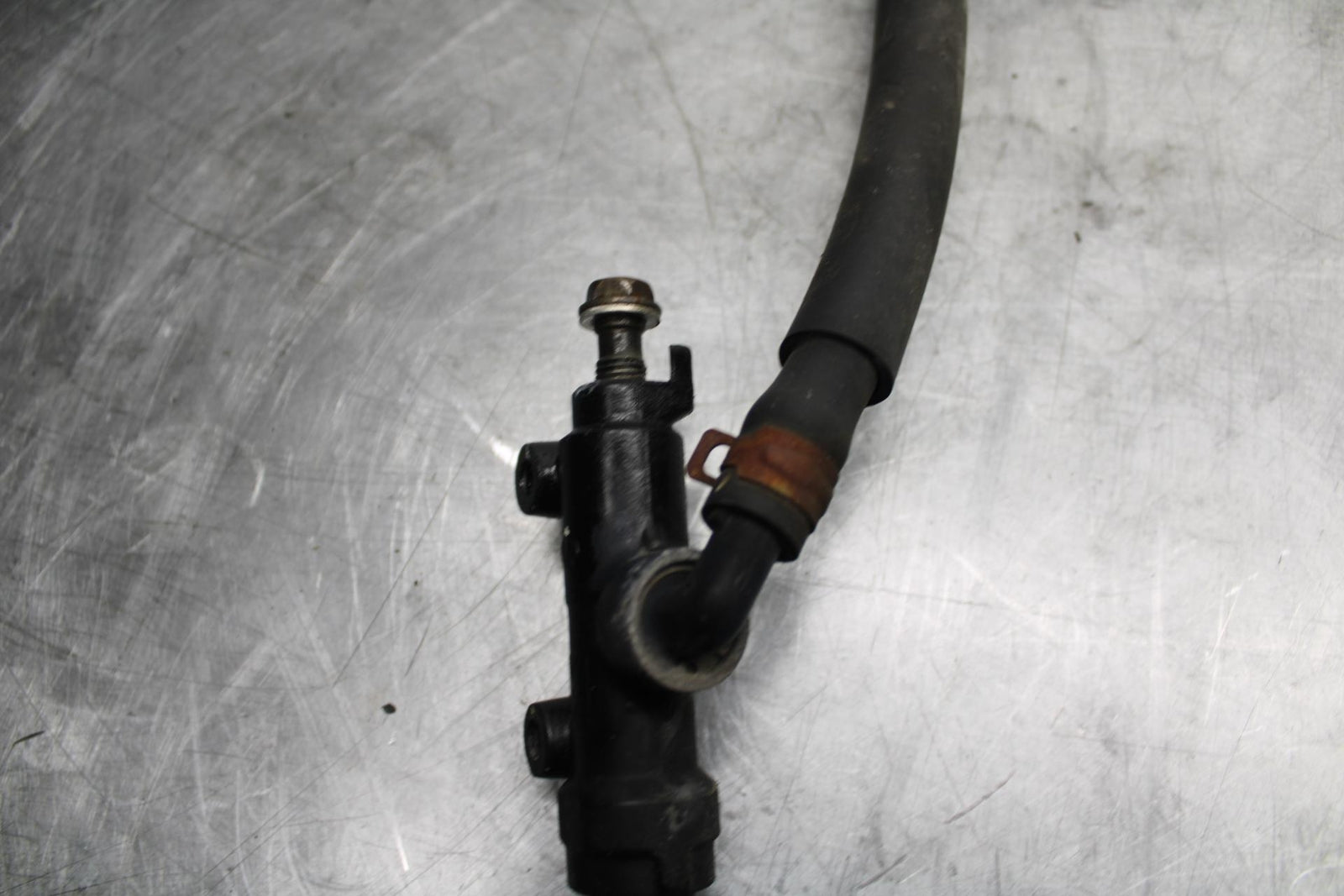 08-12 KAWASAKI NINJA 250R EX250J REAR  BRAKE MASTER CYLINDER W RESERVOIR BB496