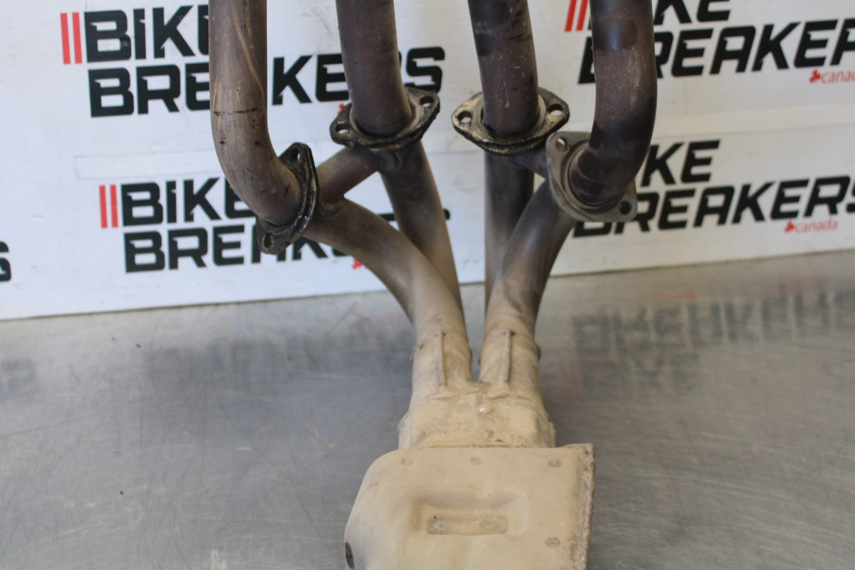 07-08 KAWASAKI NINJA ZX6R EXHAUST HEADER PIPES MANIFOLD BB937