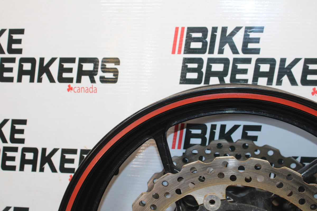 23 KAWASAKI NINJA 650 EX650 FRONT WHEEL FRONT RIM & ROTORS BB920