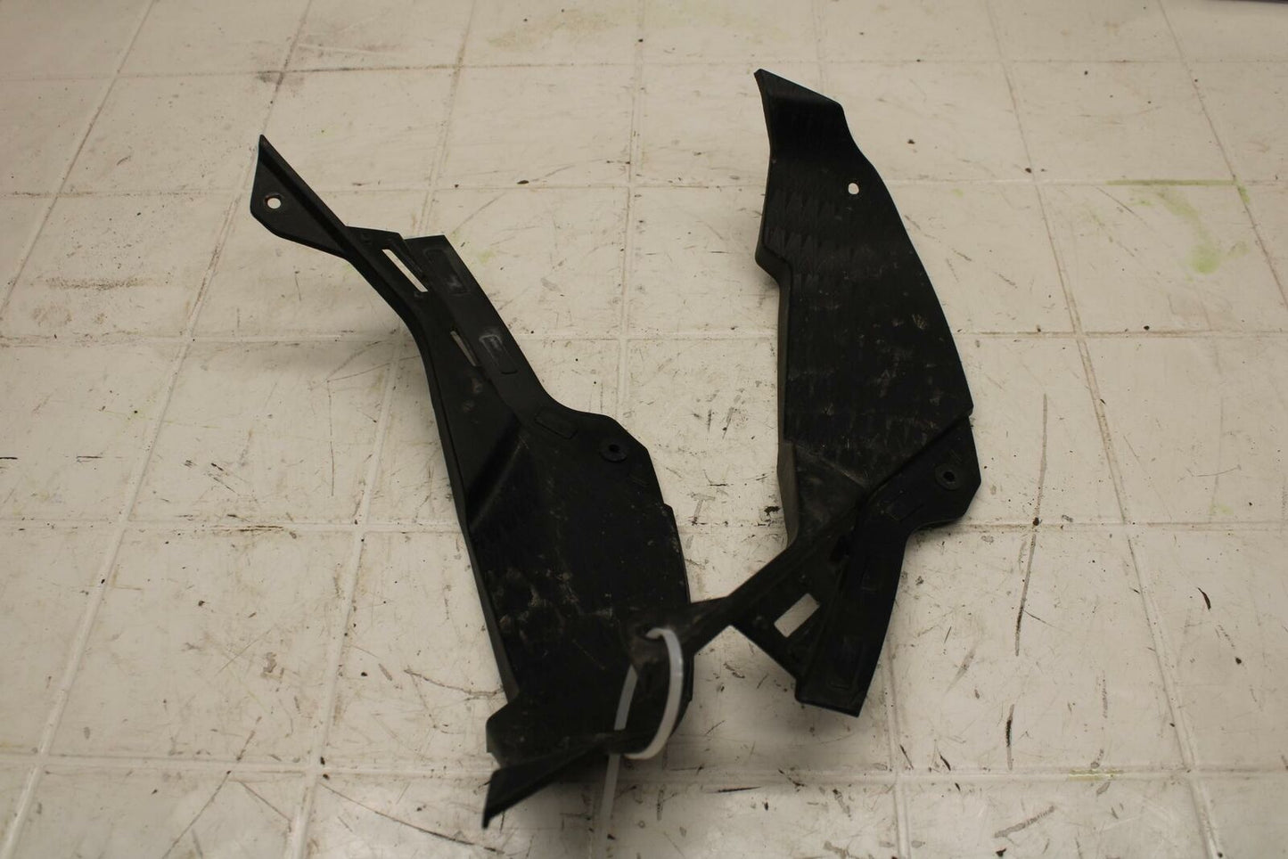 13-17 KAWASAKI NINJA ZX6R ZX636E RIGHT LEFT FRONT SIDE SEAT PANELS TRIMS BB409