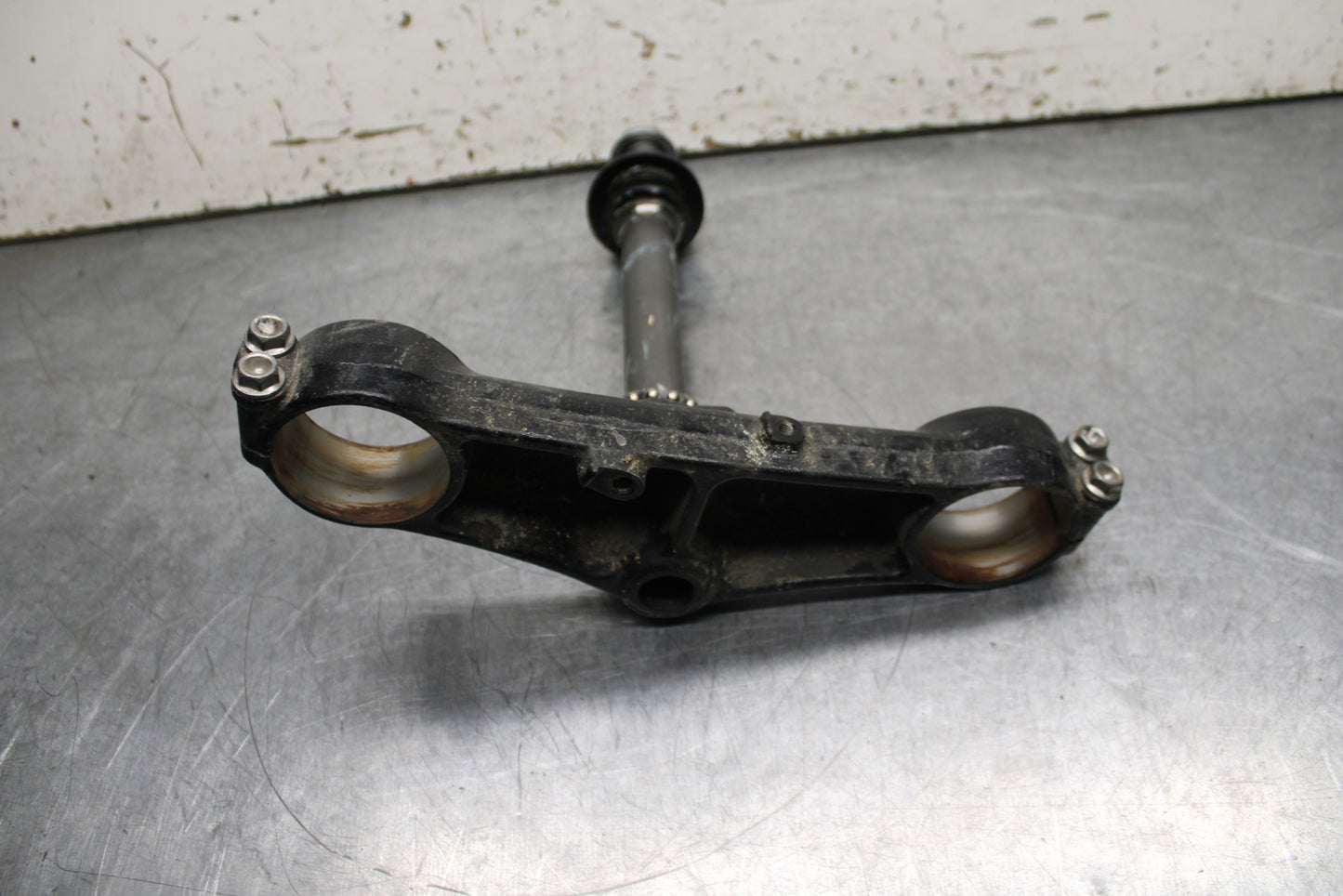 14 HONDA CTX1300A FRONT FORKS CLAMP LOWER TRIPLE TREE STEM BB732