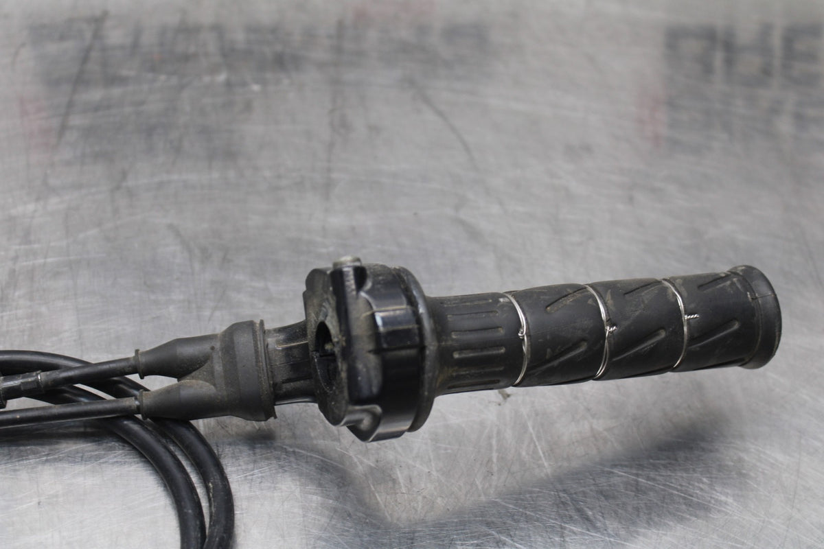 98 KAWASAKI NINJA ZX6 THROTTLE CABLE HOUSING & CABLES LINES BB870