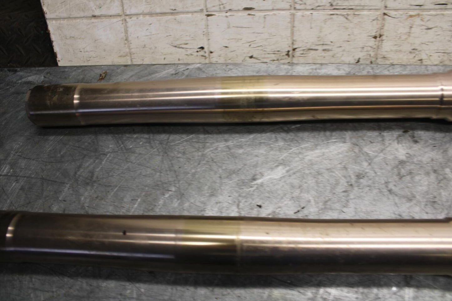 2009 Kawasaki Ninja ZX6R ZX600R FRONT FORKS SHOCK SUSPENSION SET PAIR BB538