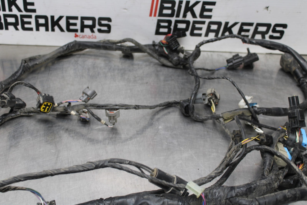 06 KAWASAKI Z750 MAIN ENGINE WIRING HARNESS MOTOR WIRE LOOM BB837