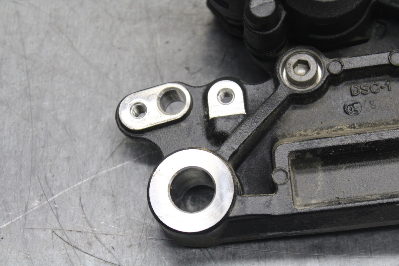 18-23 KAWASAKI NINJA 400 EX400 ABS REAR BACK BRAKE CALIPER W MOUNT BRACKET BB747