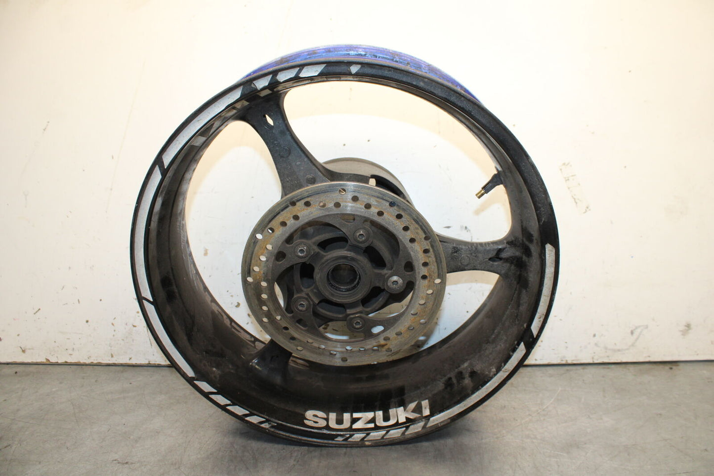 06-07 SUZUKI GSXR 600 REAR WHEEL BACK RIM BB737