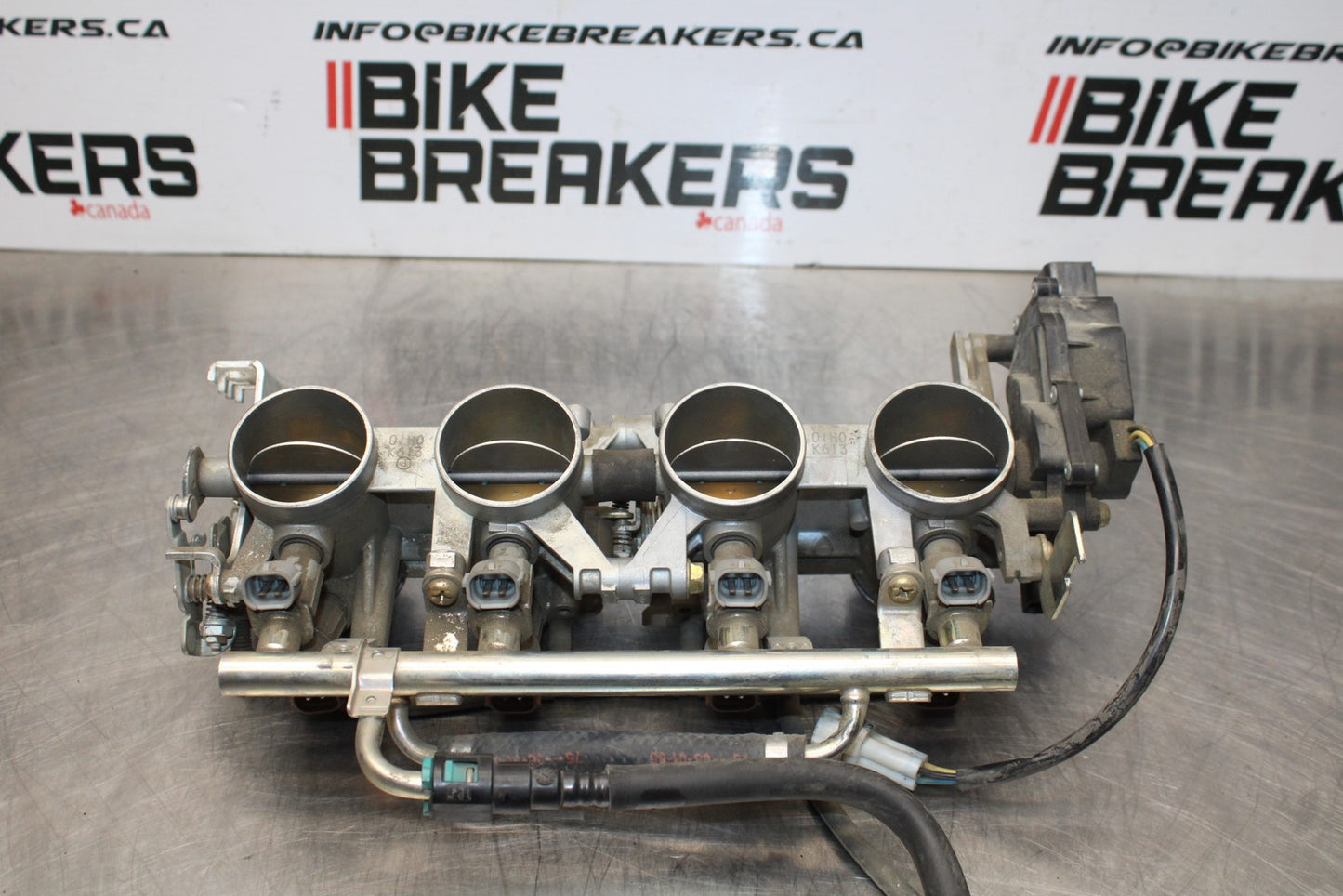 06-07 SUZUKI GSXR 600 MAIN FUEL INJECTORS / THROTTLE BODIES BB178