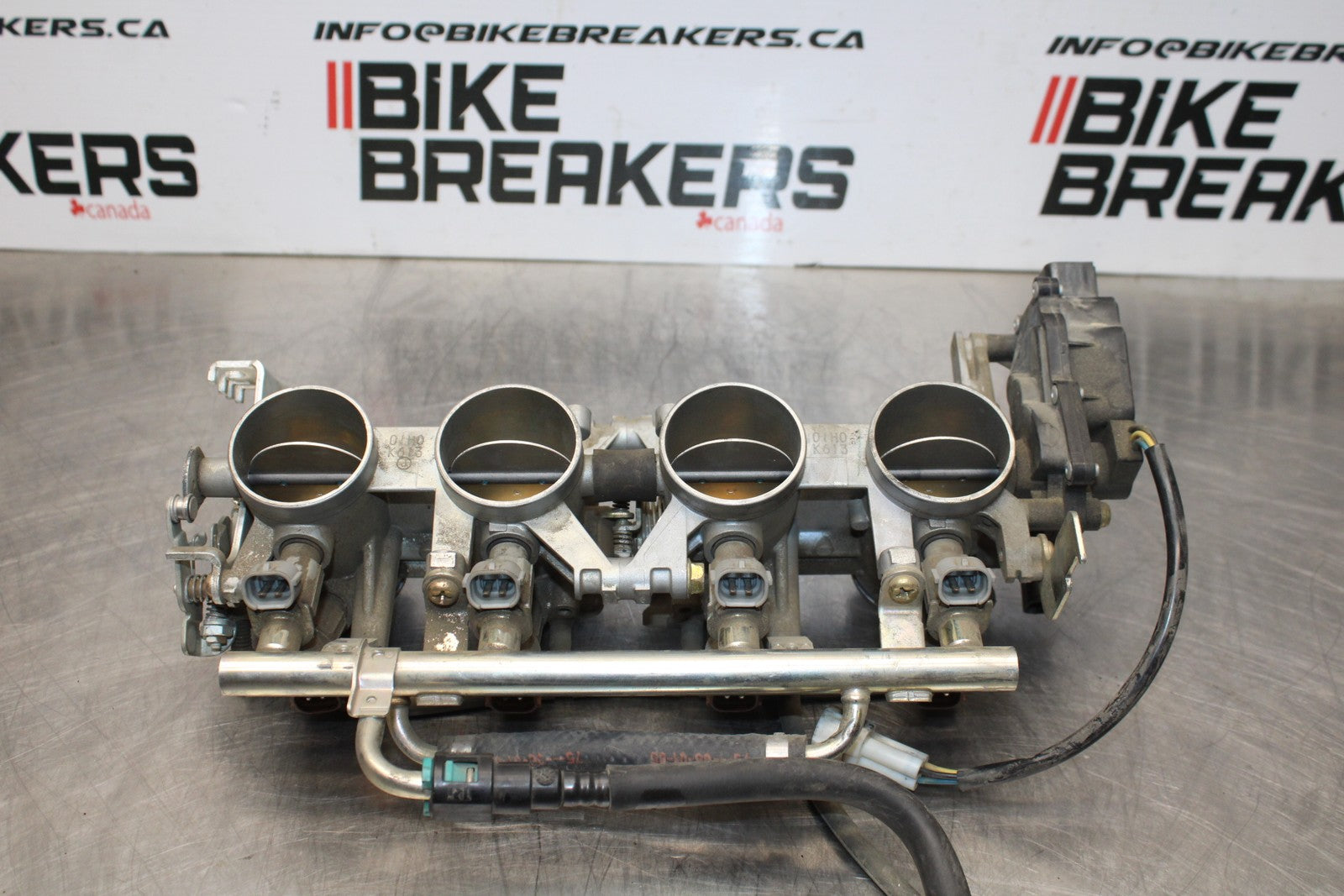 06-07 SUZUKI GSXR 600 MAIN FUEL INJECTORS / THROTTLE BODIES BB178
