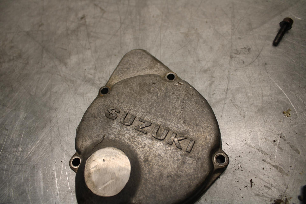 91-92 SUZUKI GSXR750 M  ENGINE MOTOR CRANK SHAFT CRANKSHAFT COVER BB493