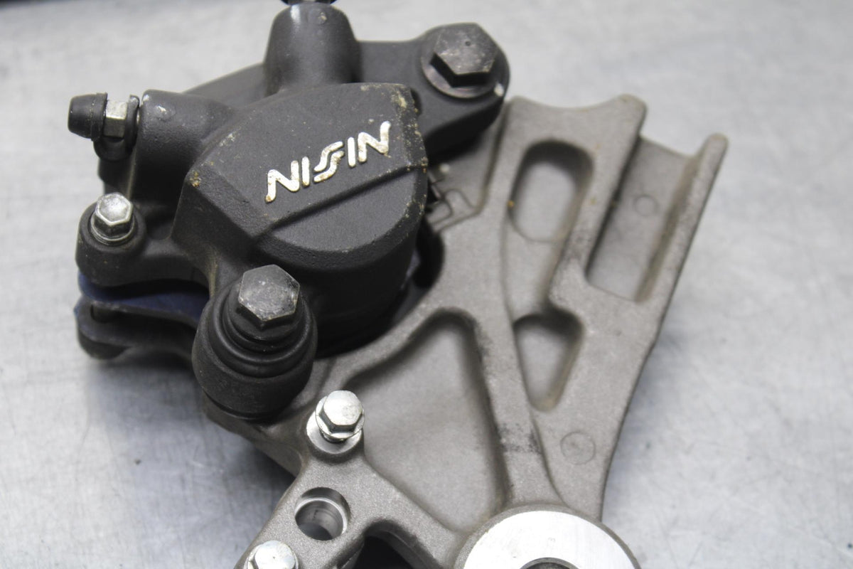 2014 Honda CB500F ABS REAR BACK BRAKE CALIPER W MOUNT BRACKET BB102