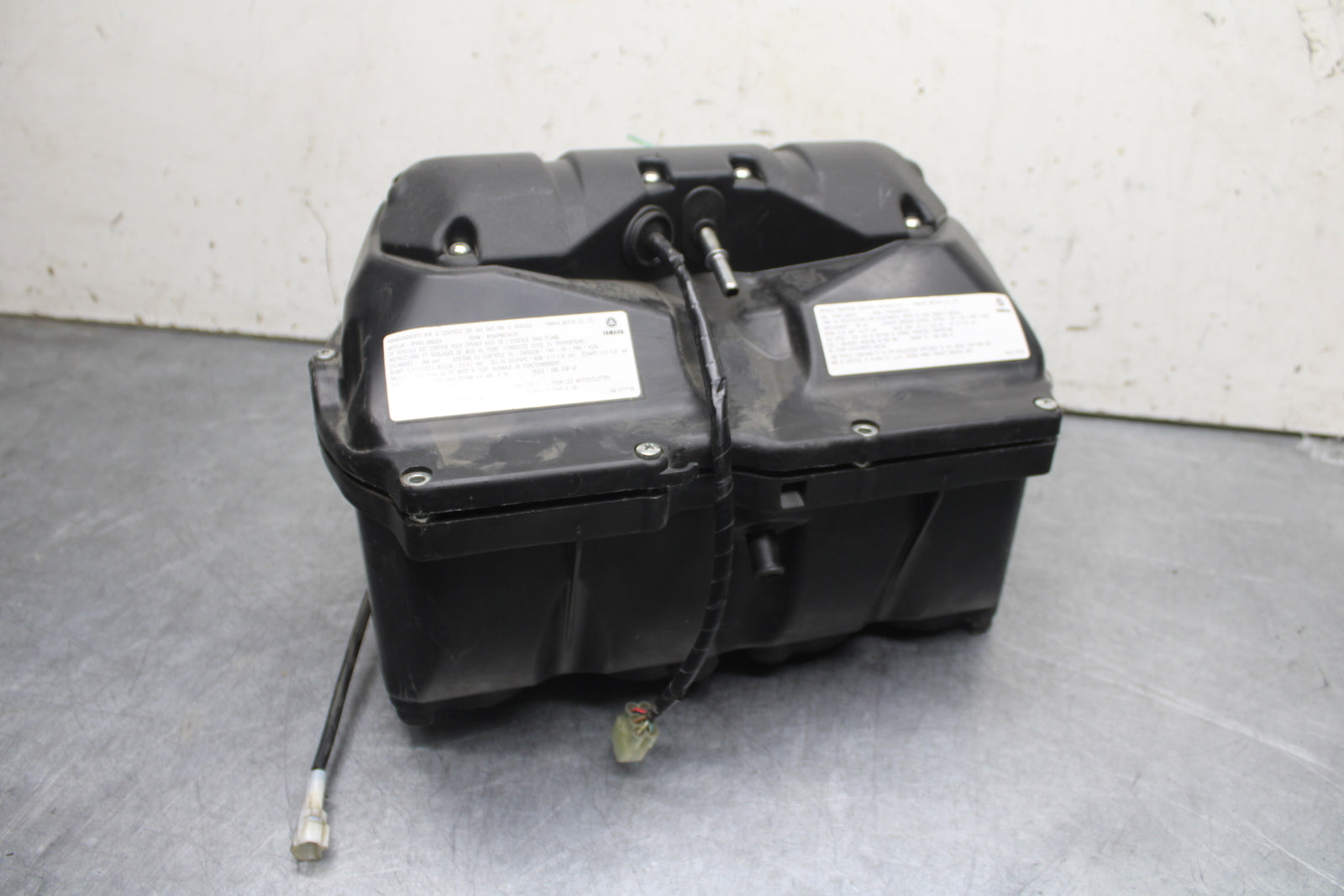 09-14 YAMAHA YZF R1 AIRBOX AIR INTAKE FILTER BOX BB696