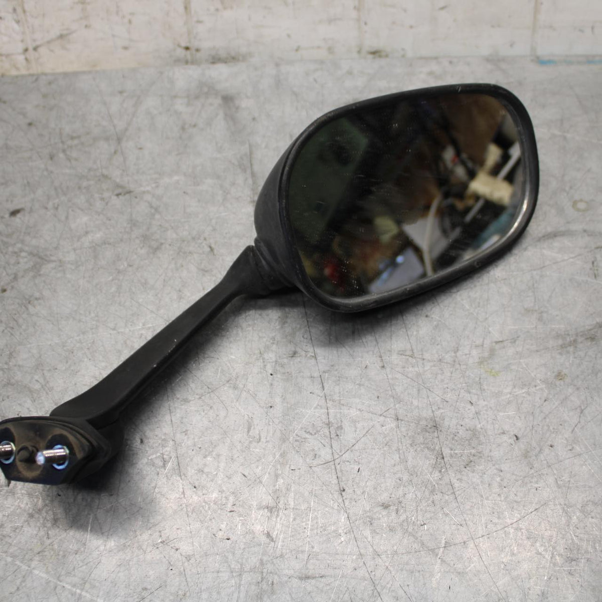 2009 Yamaha YZF R6 RIGHT SIDE REAR VIEW MIRROR 13S-26290-00-00 BB532