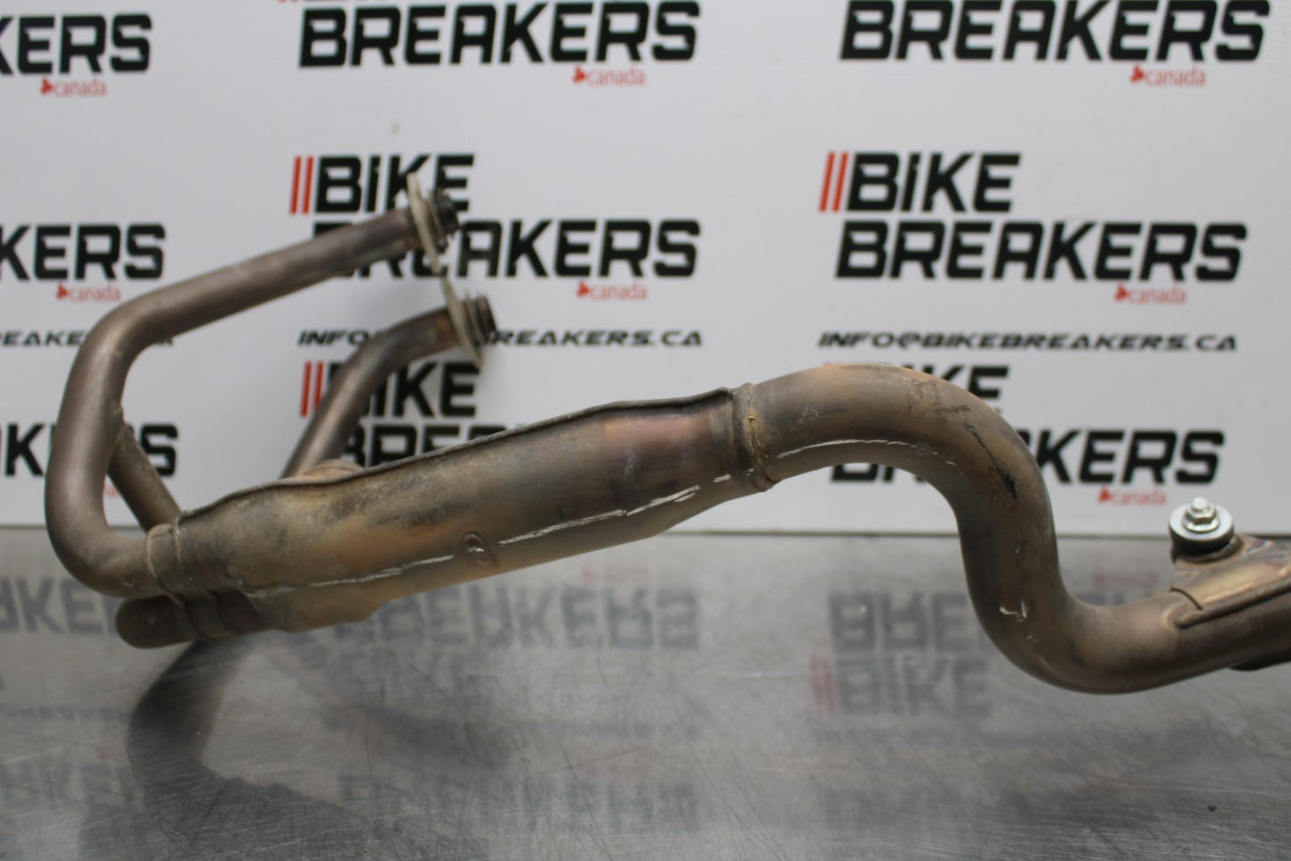 13-17 KAWASAKI NINJA 300 EX300 FULL EXHAUST SYSTEM HEADERS PIPE MUFFLER  BB187