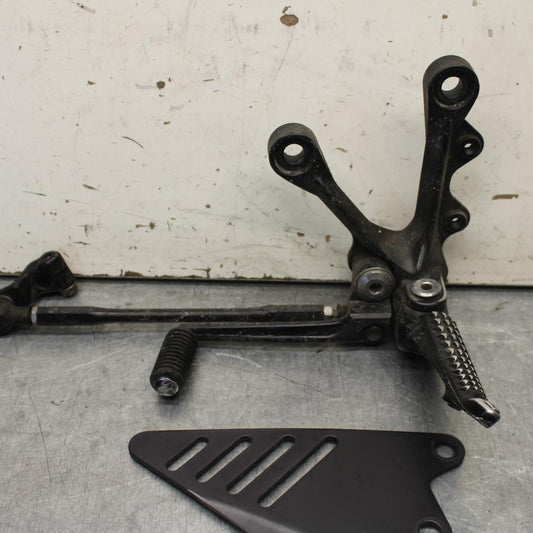 09-12 KAWASAKI NINJA ZX6R LEFT REARSET REAR SET DRIVER FOOT PEG REST STOP BB640