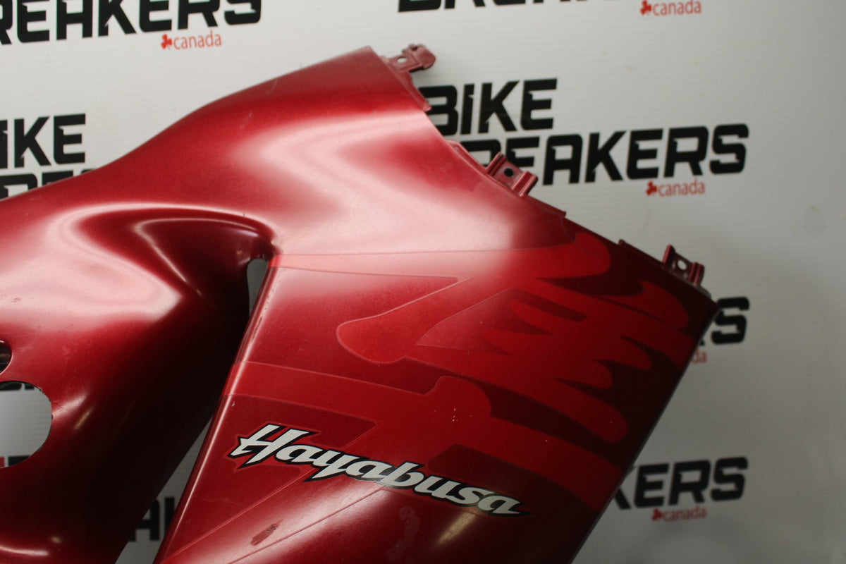 99-07 SUZUKI HAYABUSA GSX1300R RIGHT LOWER MID UPPER SIDE FAIRING COWL  BB002