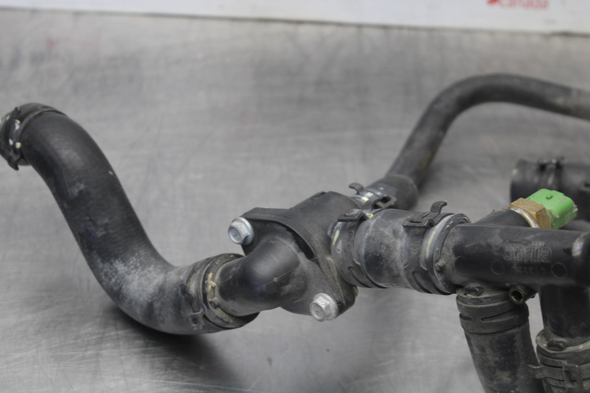 16 APRILIA TUONO V4 1100 RADIATOR HOSES ENGINE COOLANT WATER PIPES SET  BB905
