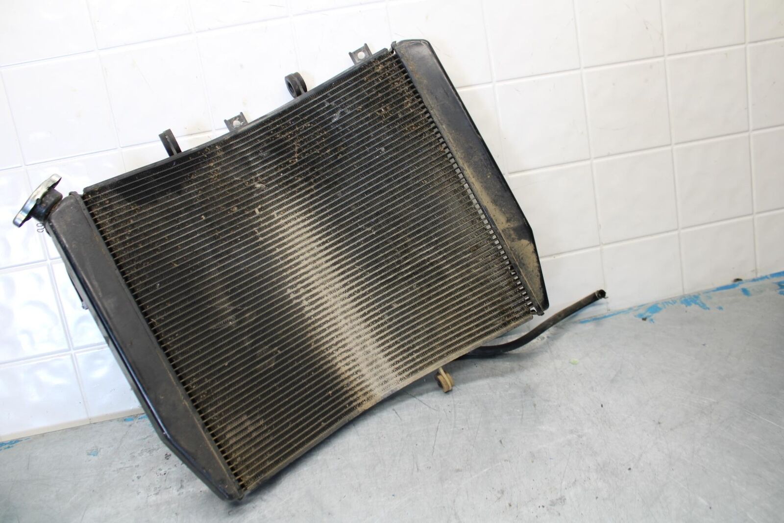 06-07 KAWASAKI NINJA ZX14R ENGINE RADIATOR MOTOR COOLER COOLING RADIATER BB433