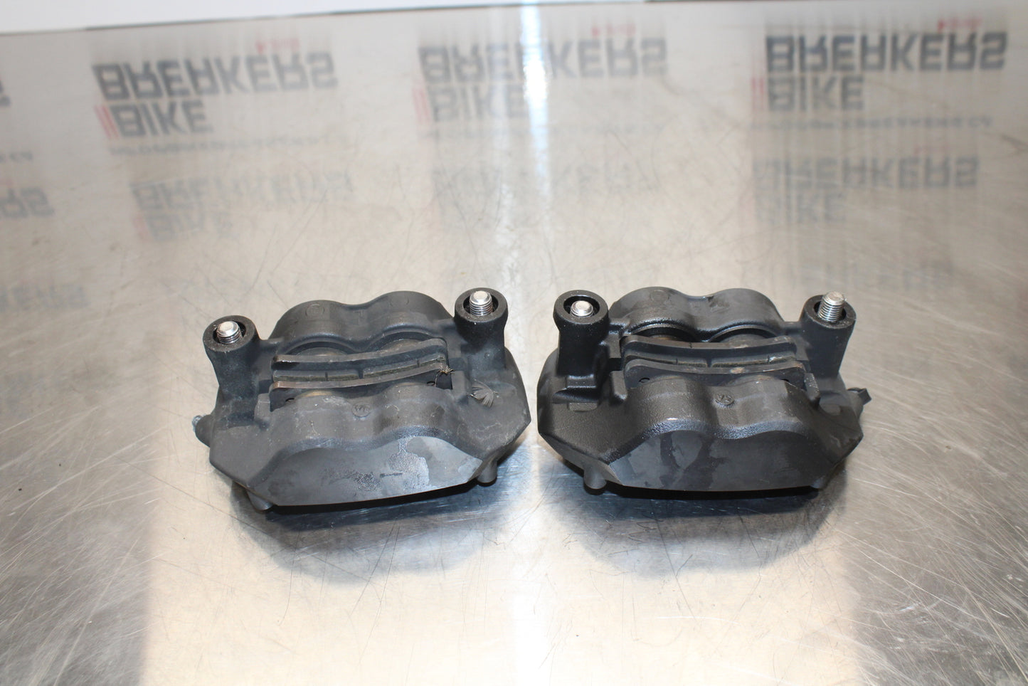 13-17 KAWASAKI NINJA ZX6R ZX636 ABS RIGHT LEFT FRONT BRAKE CALIPER SET BB143