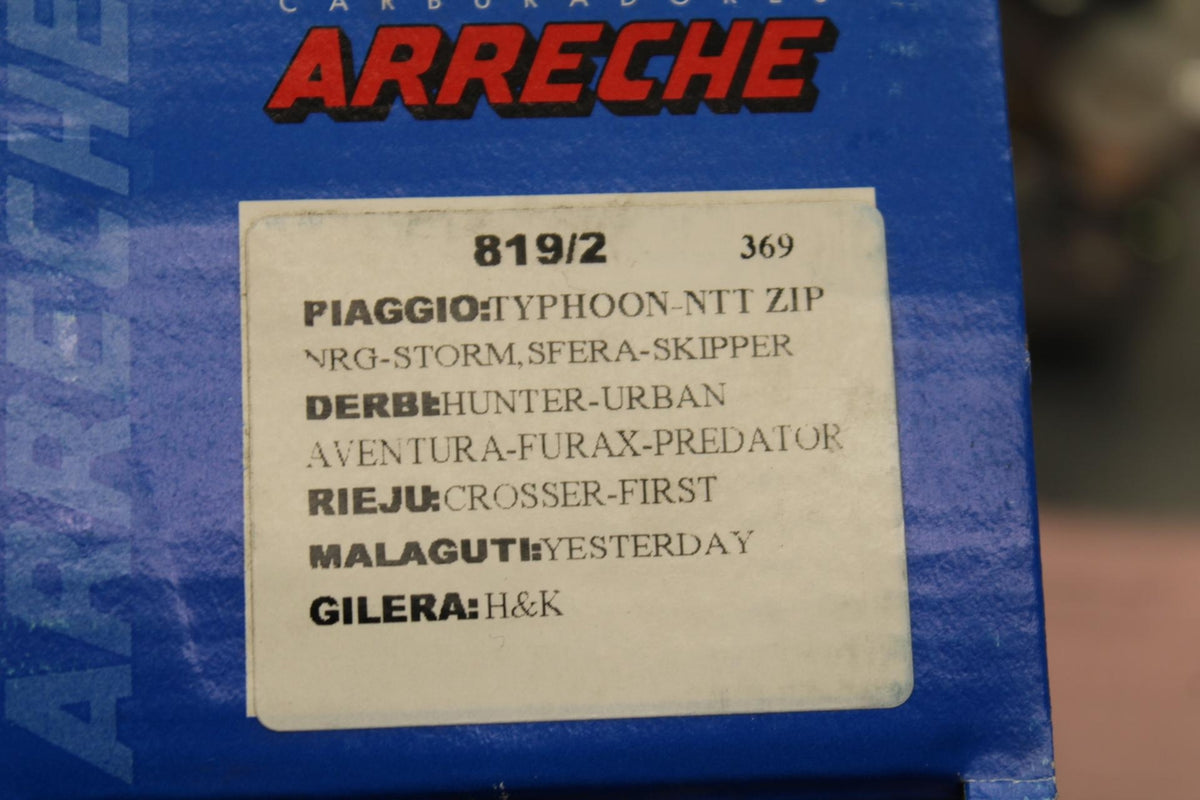Piaggio Typhoon /GP1 CARB CARBURETOR 19mm BB60A