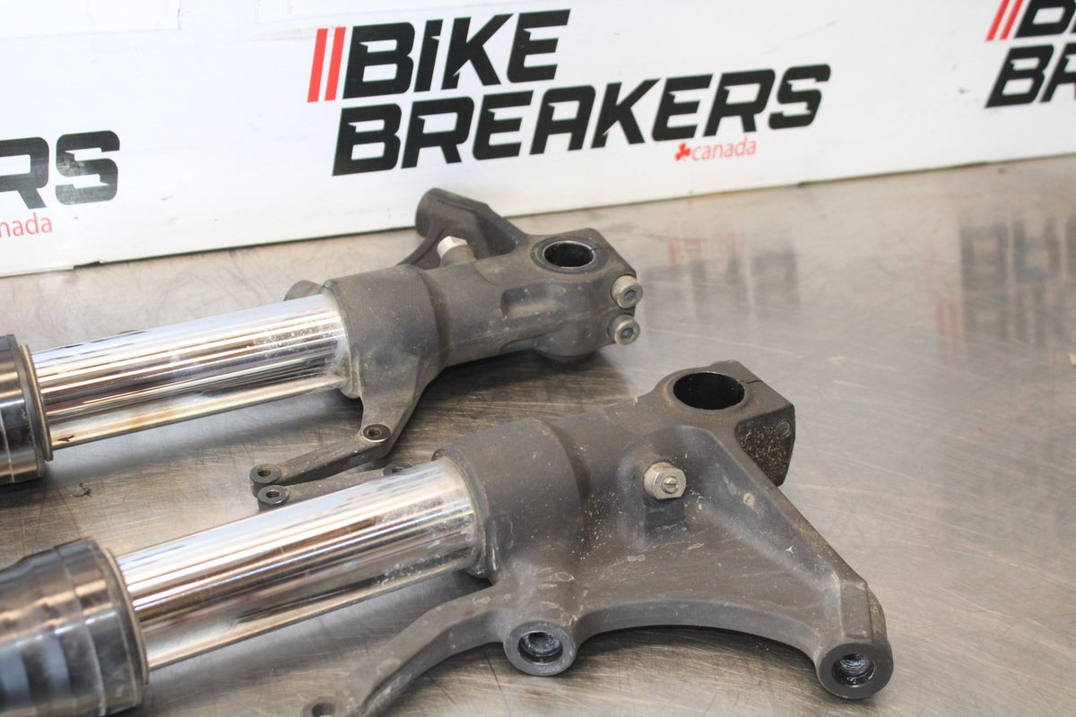 05 YAMAHA YZF R6 FRONT FORKS SHOCK SUSPENSION SET PAIR BB894