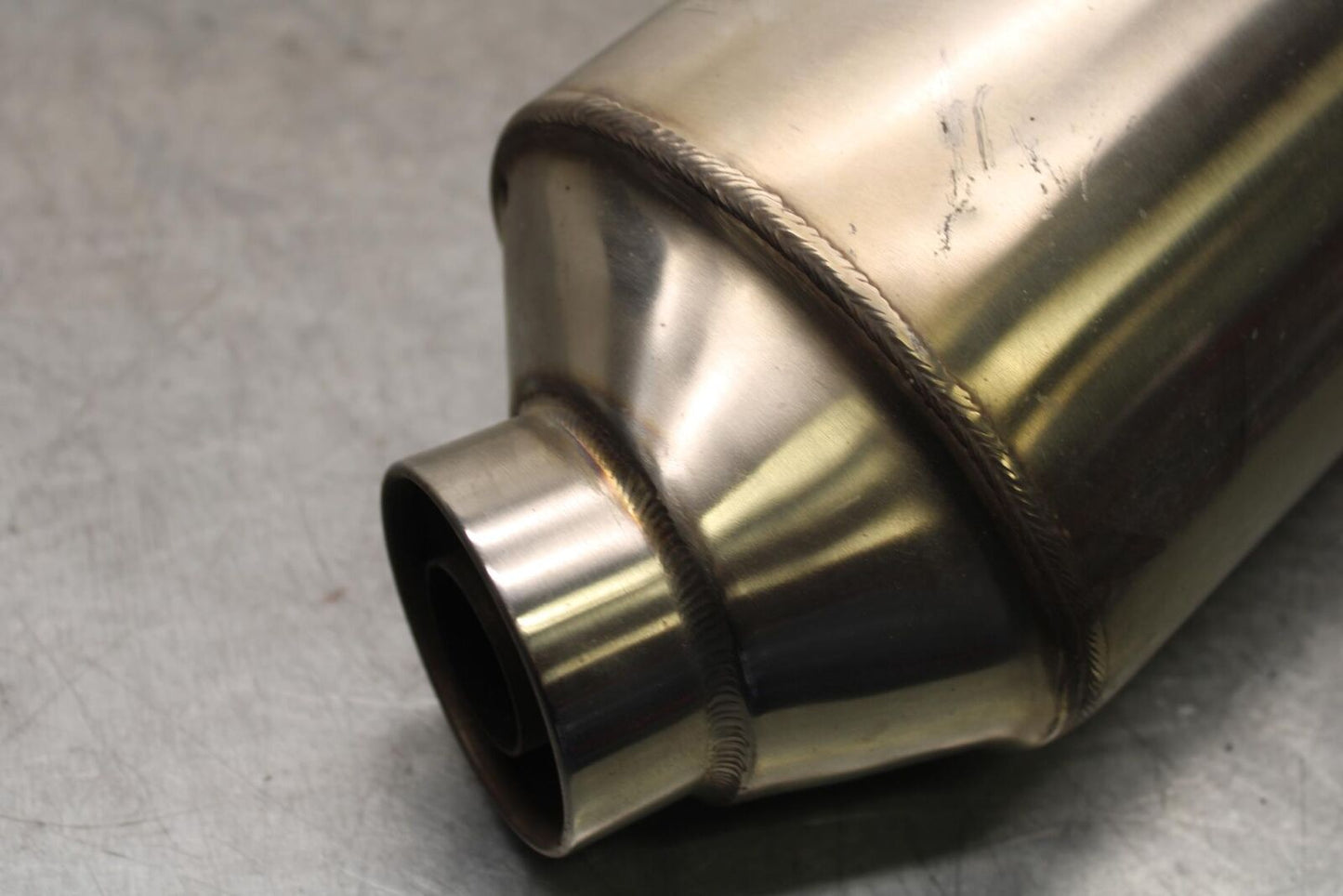 2008 Honda CBF1000 EXHAUST PIPE MUFFLER SLIP ON CAN SILENCER BB641