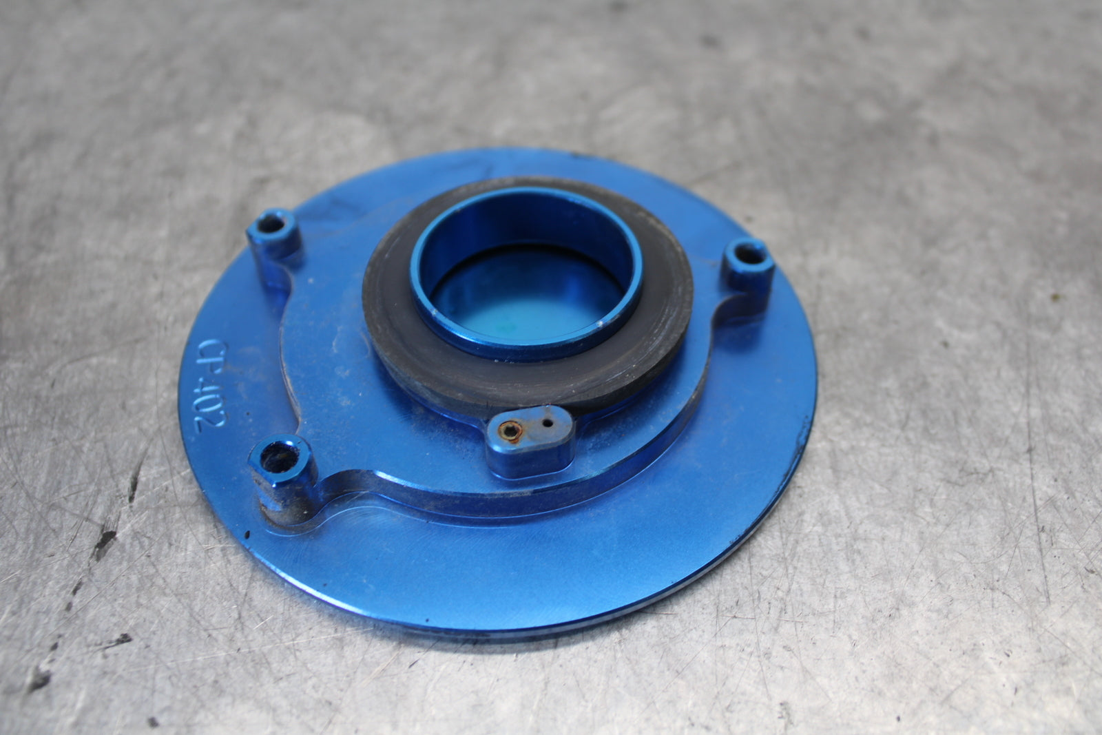 03-04 KAWASAKI NINJA ZX6RR AFTERMARKET FUEL TANK GAS CAP BB684