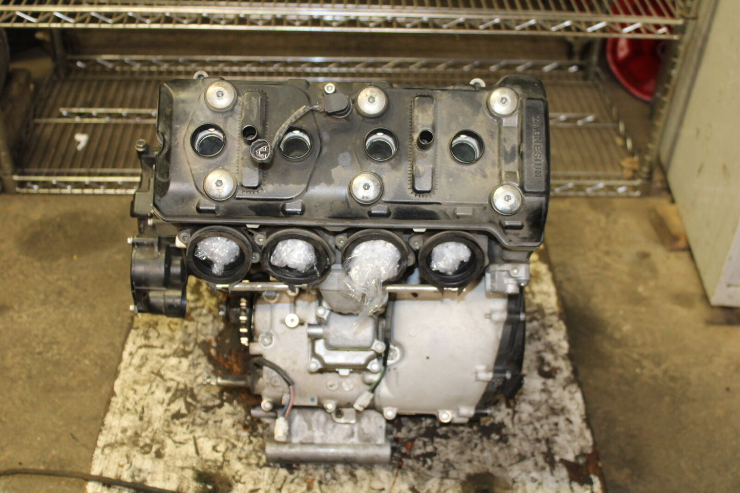 08-09 SUZUKI GSXR600 ENGINE MOTOR BB728