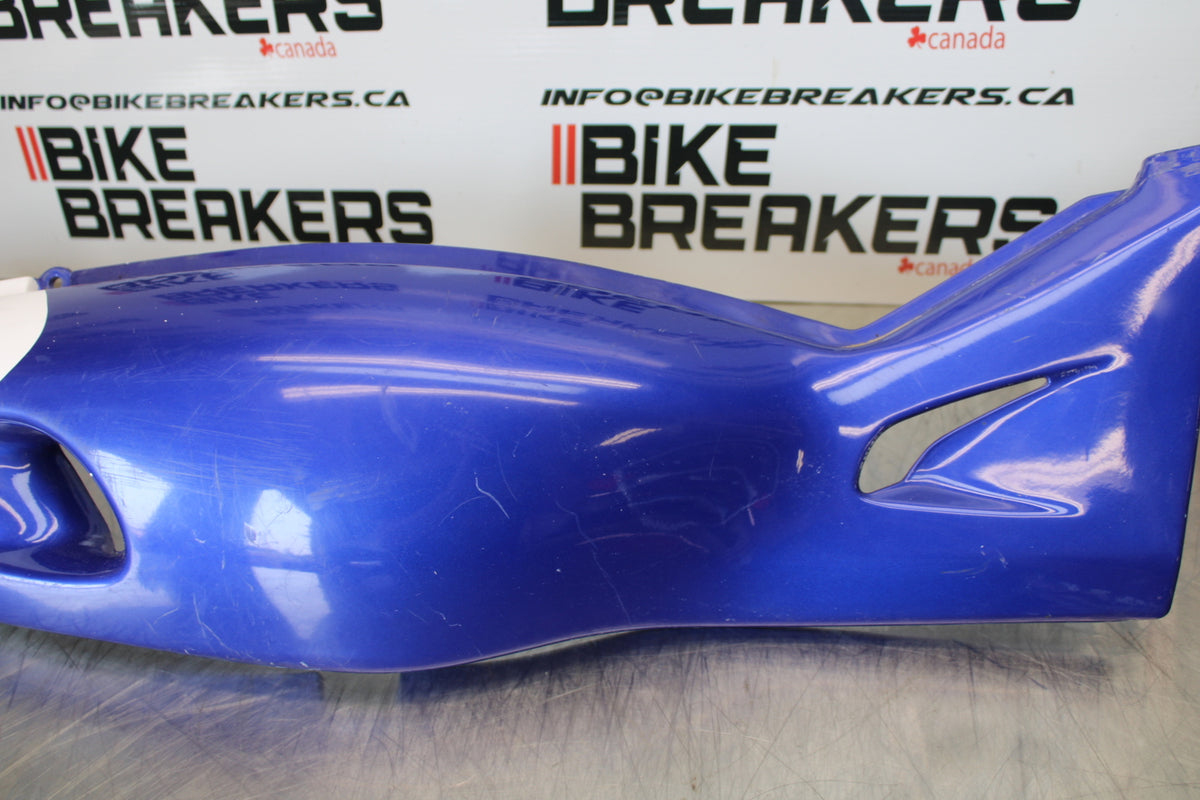 96-07 YAMAHA YZF600R RIGHT REAR BACK TAIL FAIRING COWL SHROUD BB158