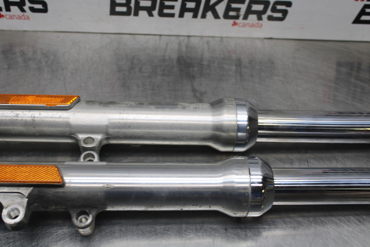08 HARLEY-DAVIDSON SPORTSTER 1200 FRONT FORKS SHOCK SUSPENSION SET PAIR BB794