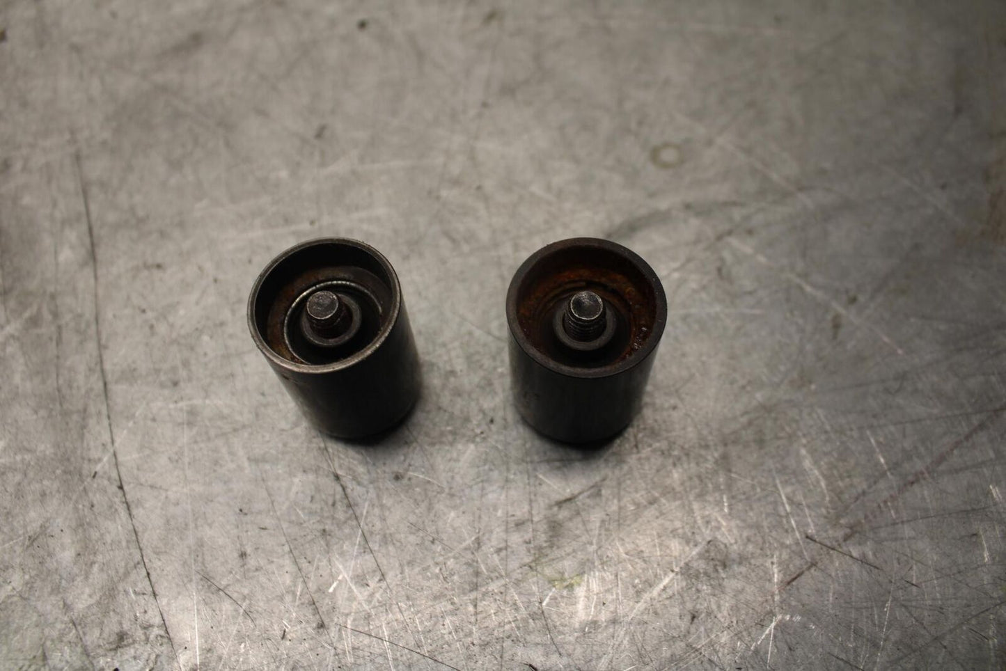 2007 Kawasaki Ninja ZX6R ZX600P HANDLEBAR END CAPS WEIGHTS  13042-1133 BB47