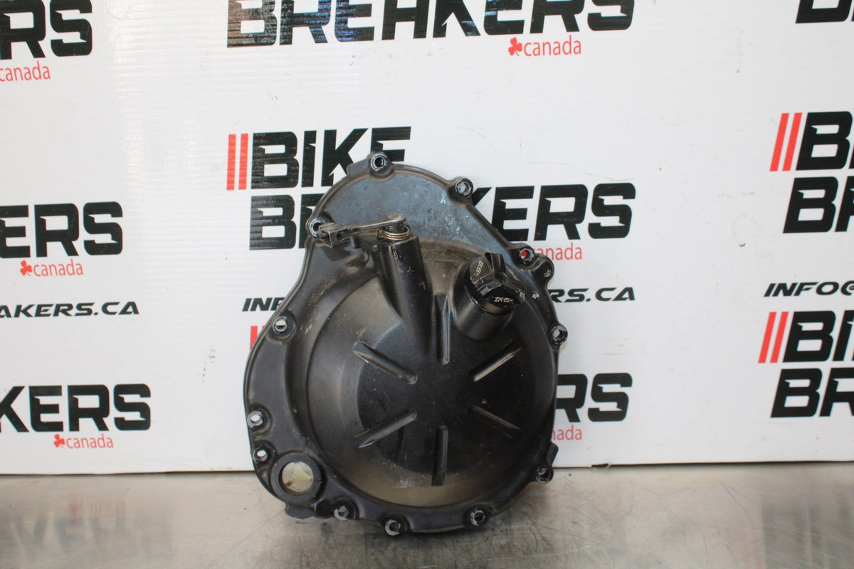 2007 Kawasaki Ninja ZX6R ZX600P CLUTCH SIDE ENGINE MOTOR COVER BB175