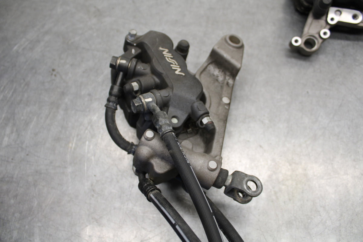 04-12 HONDA ST1300A RIGHT LEFT FRONT BRAKE CALIPER SET PAIR CALIPERS BB669