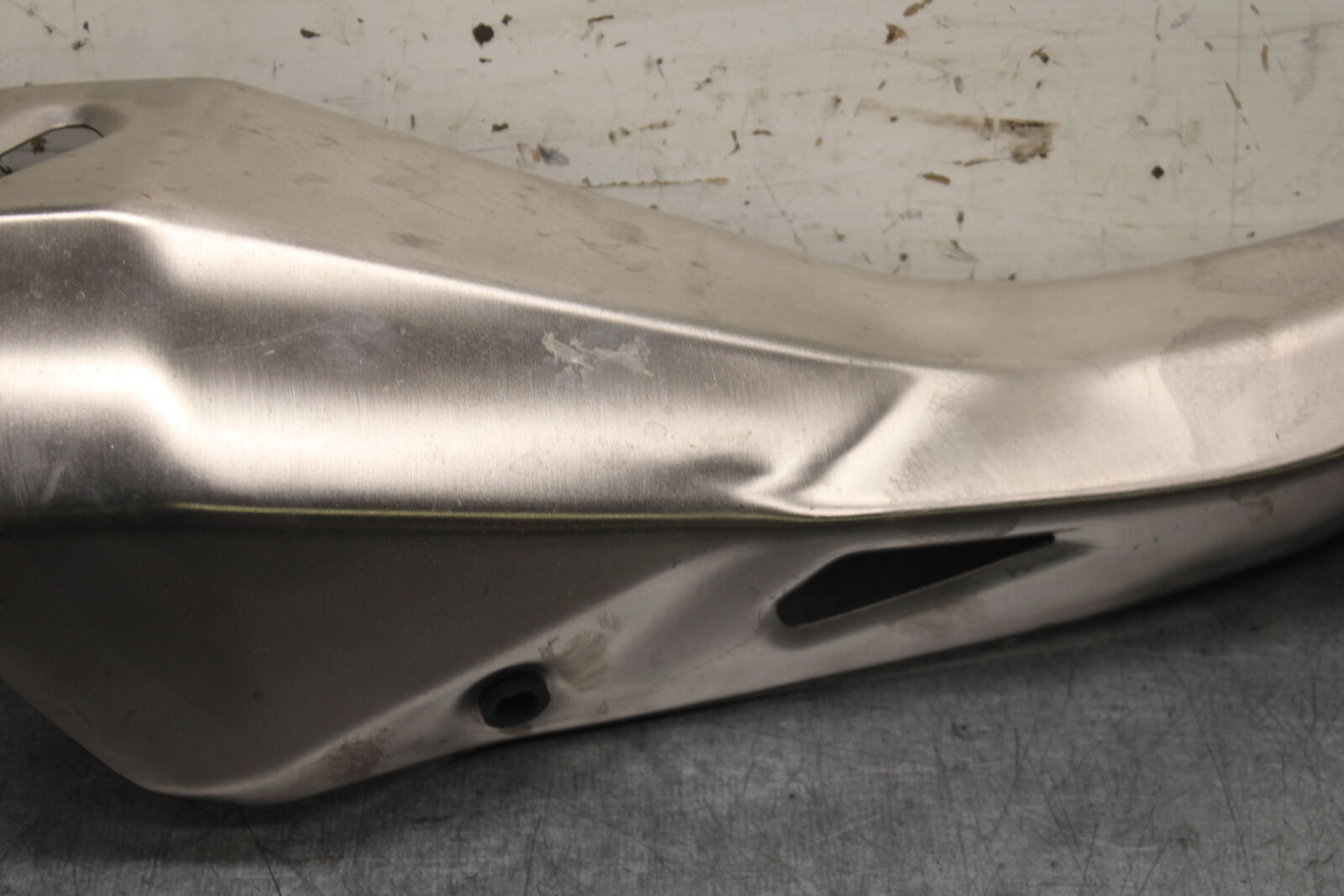 18-23 KAWASAKI NINJA 400 EX400 ABS MUFFLER EXHAUST PIPE COVER HEAT  BB747