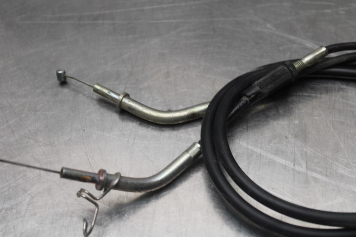 13 KAWASAKI NINJA 650 EX650F ABS THROTTLE CABLES LINES BB828