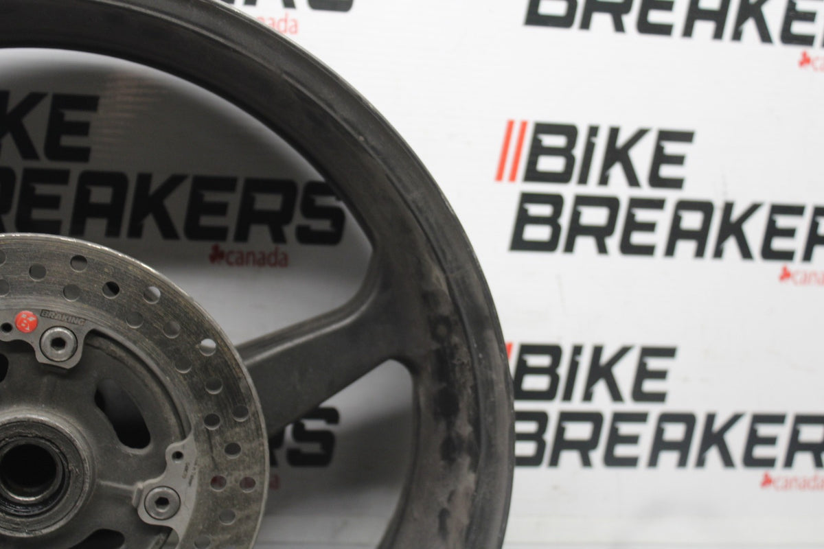 05-06 HONDA CBR600RR REAR WHEEL BACK RIM & ROTOR BB945