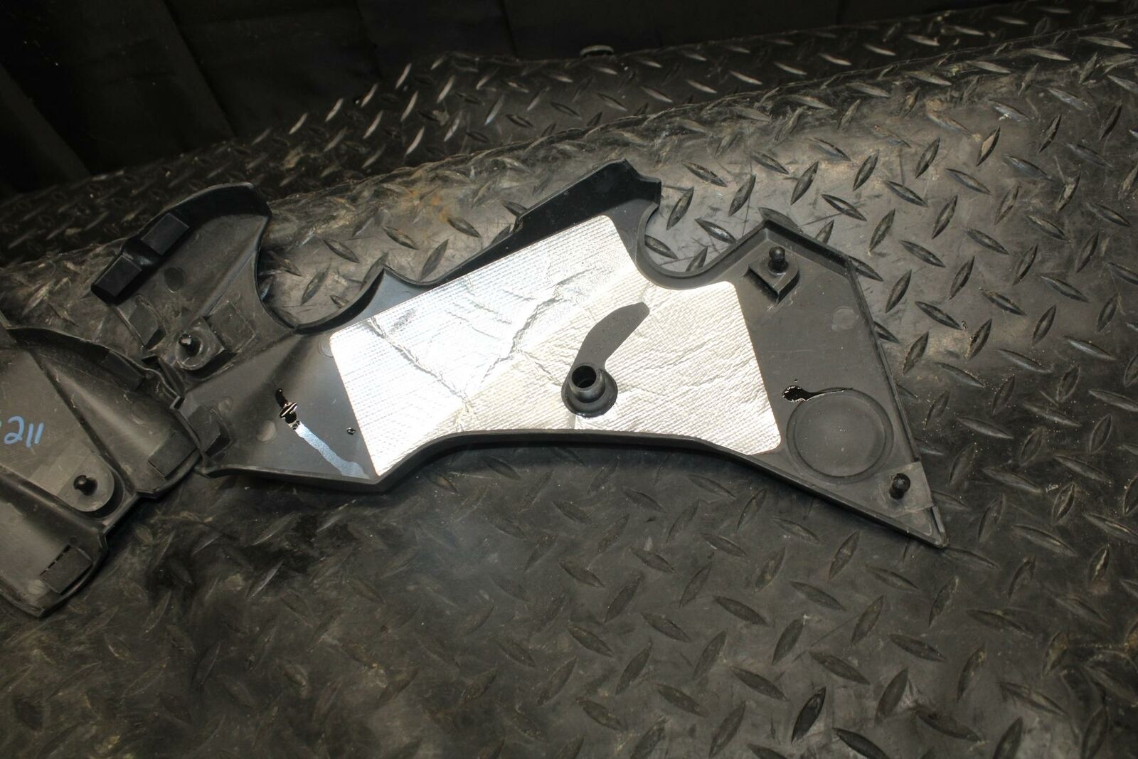 12-17 KAWASAKI NINJA 650 FRAME MID SIDE COVERS COWLS PANELS TRIM BB211