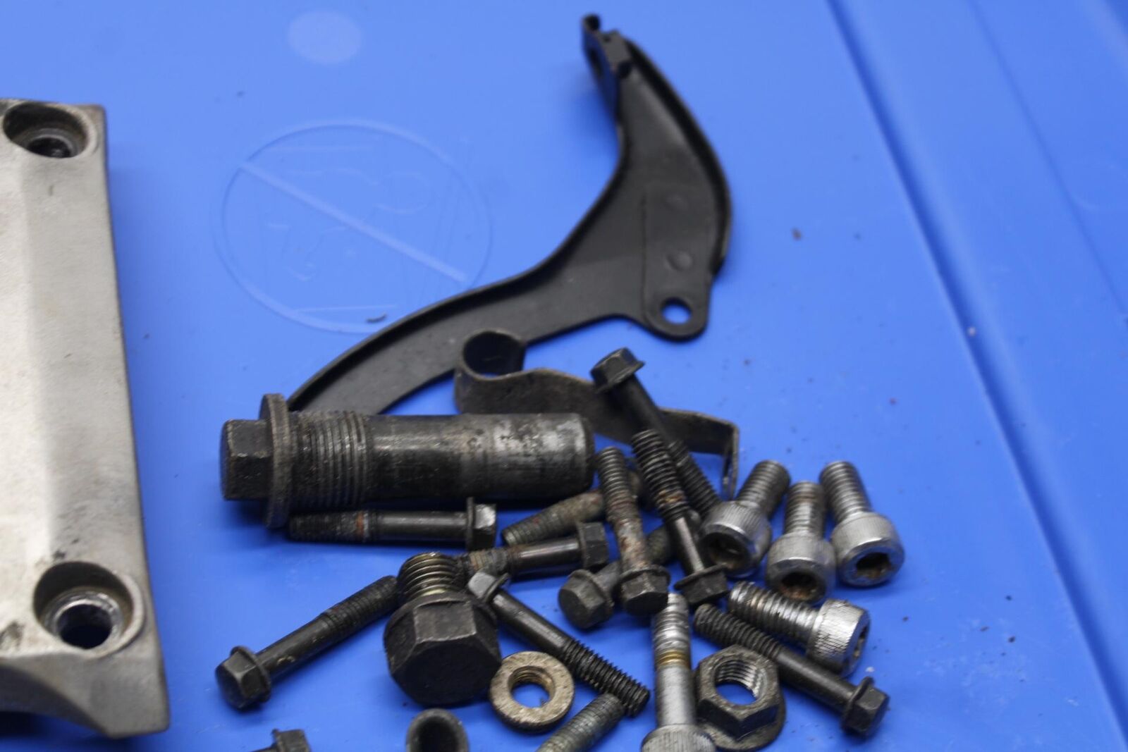 1983 Honda V45 Magna VF750C REAR  SWINGARM BOLT & LEFTOVER BOLTS HARDWARE BB91